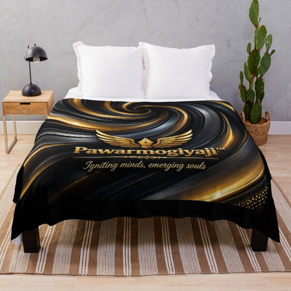 Item preview, Luxury Gold Black Spiral Swirl Pawarmogiyaji designed and sold by Pawar1999.