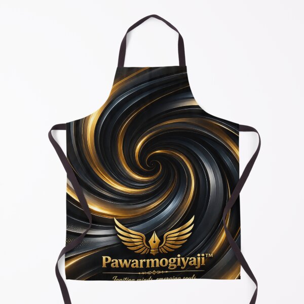 Item preview, Luxury Gold Black Spiral Swirl Pawarmogiyaji designed and sold by Pawar1999.