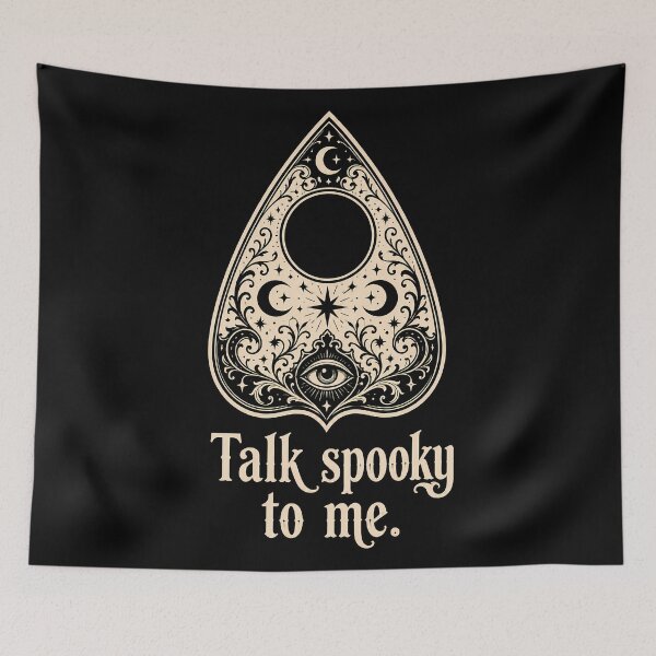 Item preview, Talk Spooky to Me designed and sold by ElectricMoonUK.