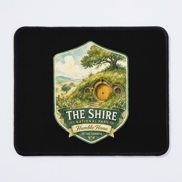 Item preview, The Shire National Park designed and sold by FrontierCosmic.