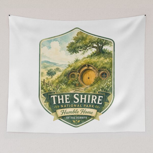 Item preview, The Shire National Park  designed and sold by FrontierCosmic.