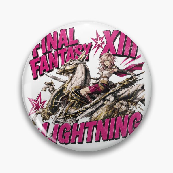 Item preview, Chibi Final Fantasy XIII Lightning designed and sold by yunamaliskova.