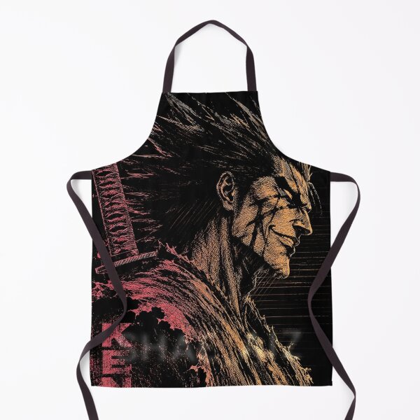 Item preview, Zaraki | Dark Samurai Warrior Portrait – Japanese Manga Ink Art, Fierce Anime Inspired Battle Aesthetic designed and sold by Dyan4.