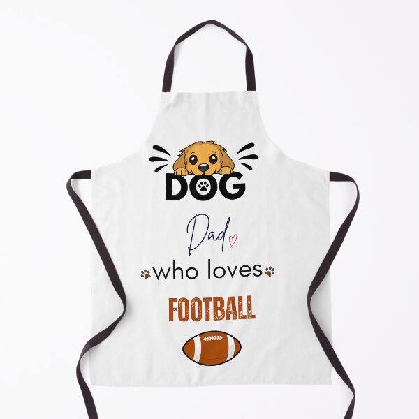 Item preview, Dog Dad Who Loves Football (US) designed and sold by PawFitt.