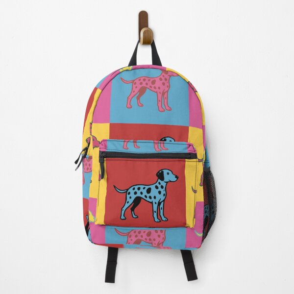 Item preview, Colorful Dalmatian Dog Pop Art – Retro Four Panel Design designed and sold by Avohai!.
