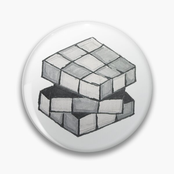 Item preview, Gray Rubixs Cube designed and sold by amnelson05.