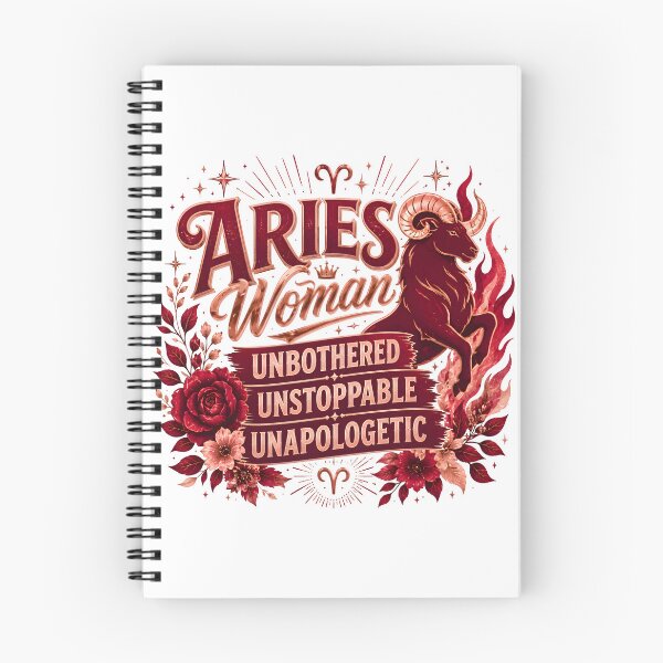 Item preview, aries moon, aries sun sign, aries women, aries zodiac designed and sold by TrueArtVibes.