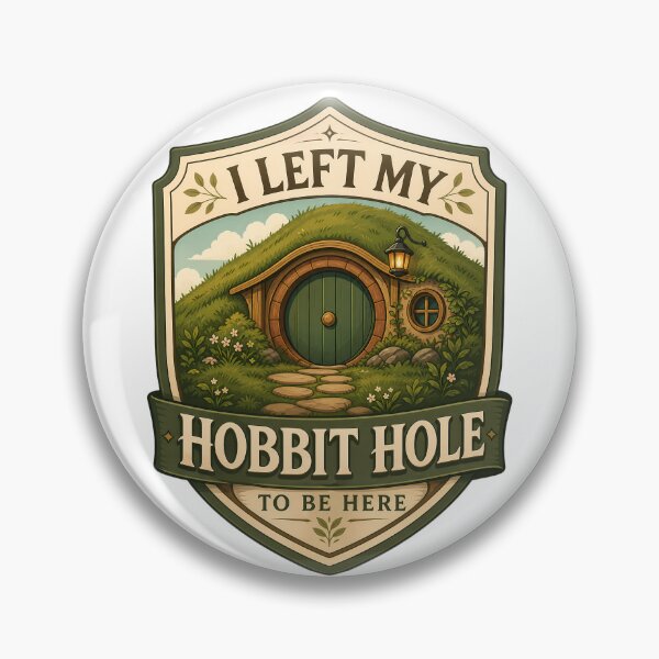 Item preview, I Left My Hobbit Hole To Be Here designed and sold by FrontierCosmic.