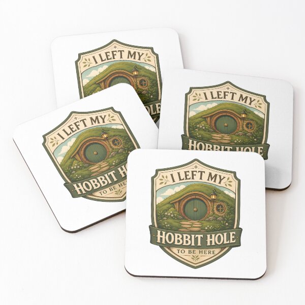 Item preview, I Left My Hobbit Hole To Be Here designed and sold by FrontierCosmic.