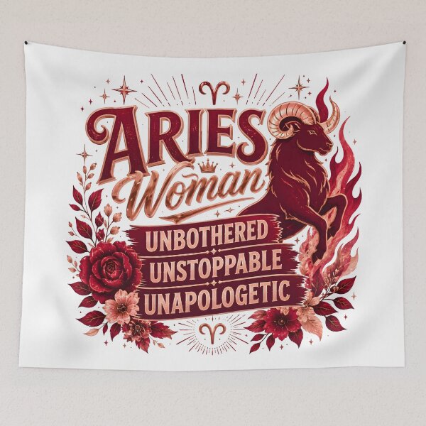 Item preview, aries moon, aries sun sign, aries women, aries zodiac designed and sold by TrueArtVibes.