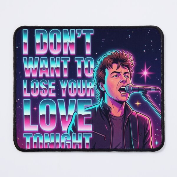 Item preview, I Don't Want To Lose Your Love Tonight Retro 80s Synthwave Pop Rock designed and sold by Thogan0416.