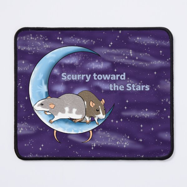Item preview, Scurry to the Stars Rat Pouch designed and sold by CozyHollow.