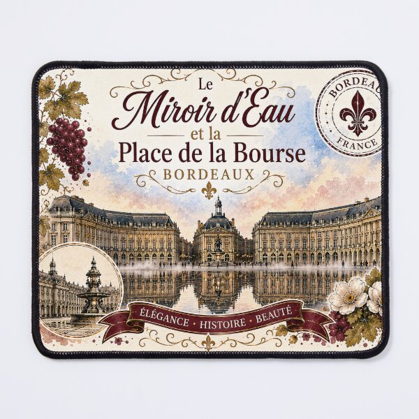 Item preview, Bordeaux water mirror designed and sold by NoEscusesTraveller .