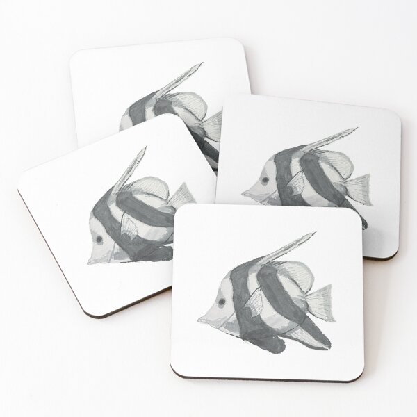 Item preview, Tropical Fish Gray designed and sold by amnelson05.