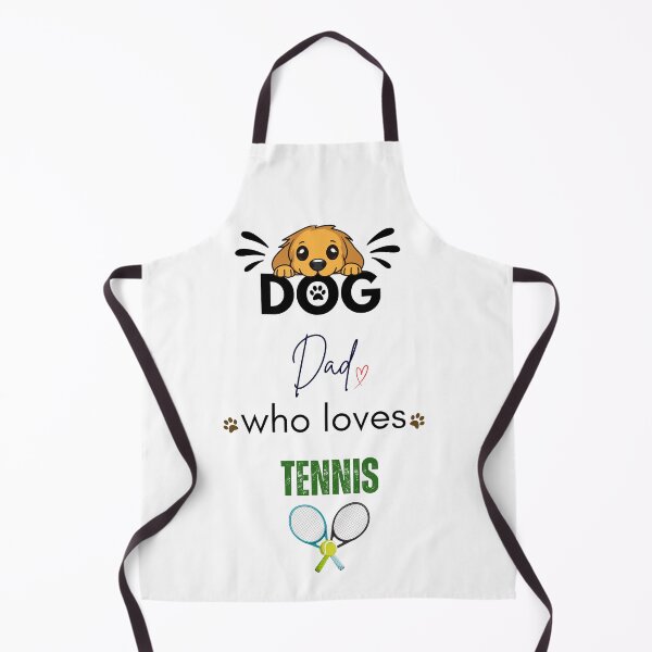 Item preview, Dog Dad Who Loves Tennis designed and sold by PawFitt.