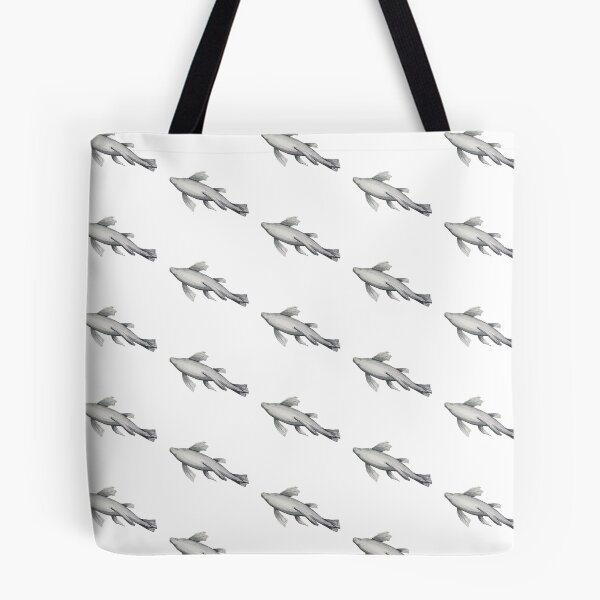 Item preview, Tropical Swimming Fish Gray designed and sold by amnelson05.