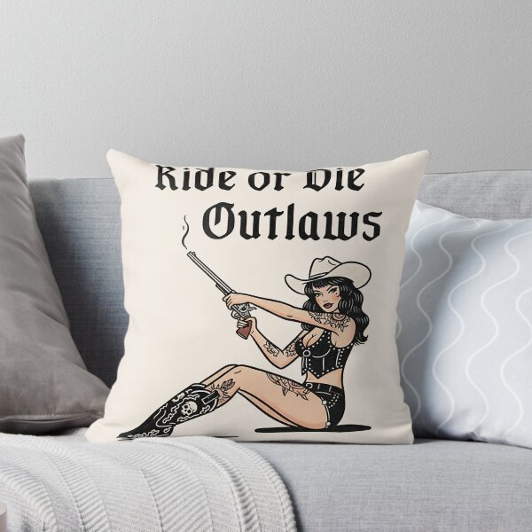 Item preview, Vintage Cowgirl Ride Or Die Outlaws designed and sold by legendaryskins.