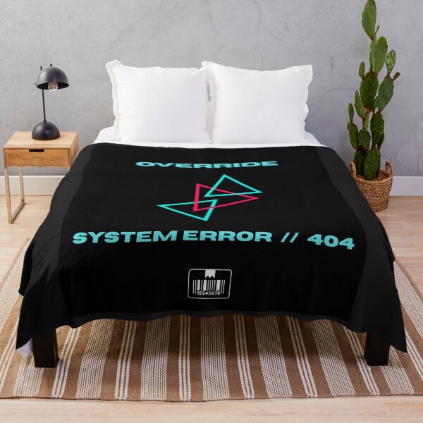Item preview, Override System Error Cyberpunk Aesthetic Graphic designed and sold by RoyalPrime.