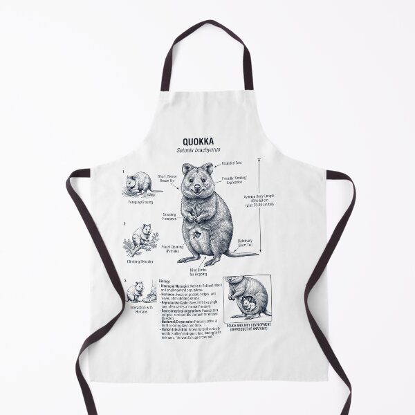 Item preview, Quokka Scientific Anatomy Biology Animal Lover designed and sold by dian-rody-crest.