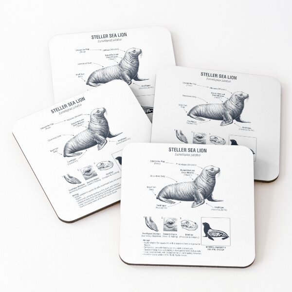 Item preview, Sea Lion Scientific Anatomy Biology Animal Lover designed and sold by dian-rody-crest.