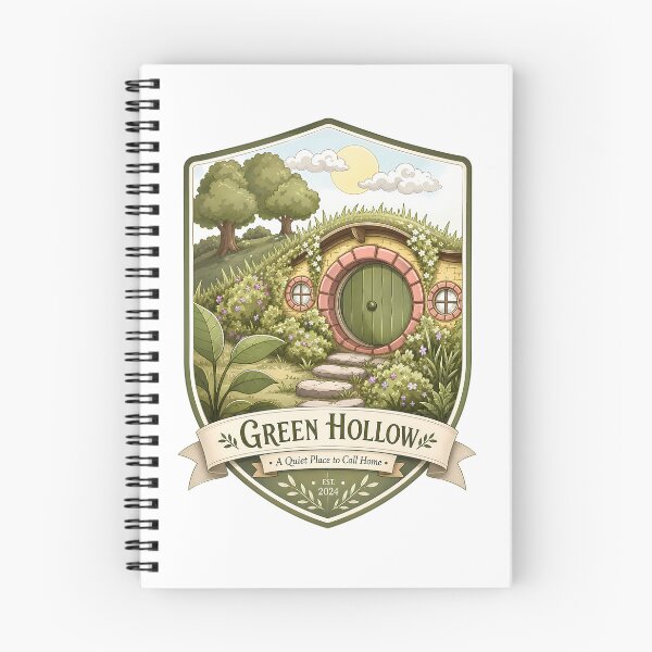 Item preview, Bag End Landscape designed and sold by FrontierCosmic.