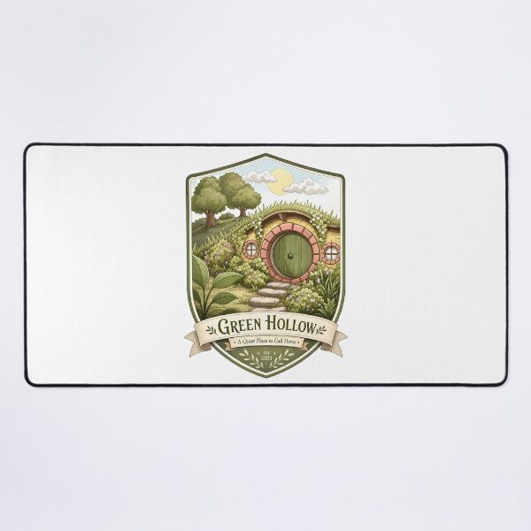 Item preview, Bag End Landscape designed and sold by FrontierCosmic.