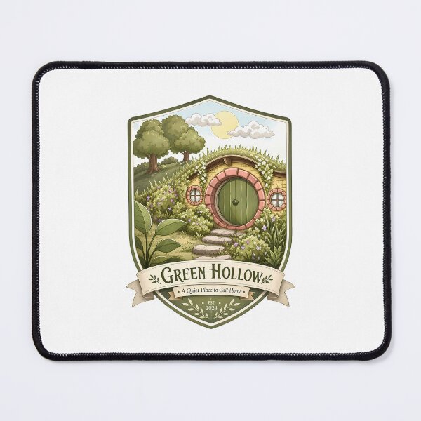 Item preview, Bag End Landscape designed and sold by FrontierCosmic.