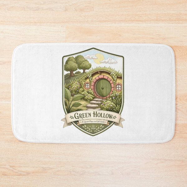 Item preview, Bag End Landscape designed and sold by FrontierCosmic.