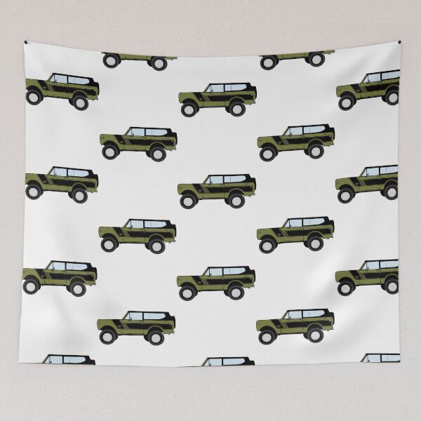 Item preview, Green  Black Ih Scout designed and sold by HelainaMadso.