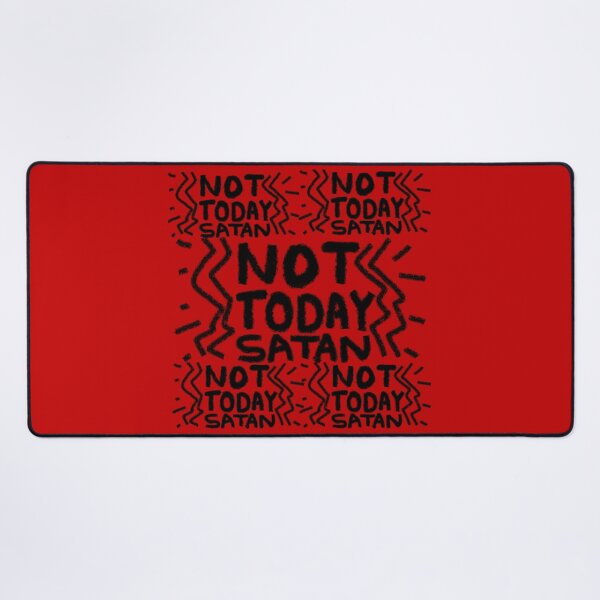 Item preview, NOT TODAY SATAN designed and sold by zzzozzo.