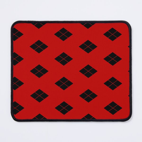Item preview, Takeda Shingen Crest - Takeda Bishi Samurai Mon Black Red Tile / Japanese Crest designed and sold by 戦国まーけっと SENGOKU MARKET.
