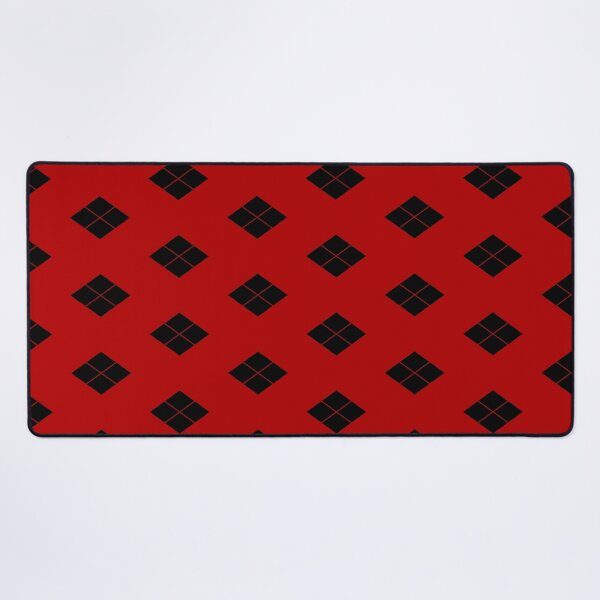 Item preview, Takeda Shingen Crest - Takeda Bishi Samurai Mon Black Red Tile / Japanese Crest designed and sold by 戦国まーけっと SENGOKU MARKET.