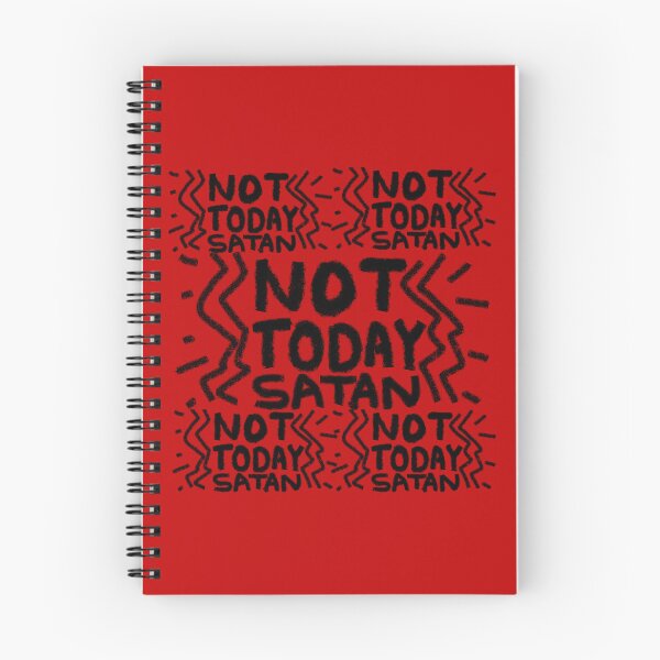 Item preview, NOT TODAY SATAN designed and sold by zzzozzo.
