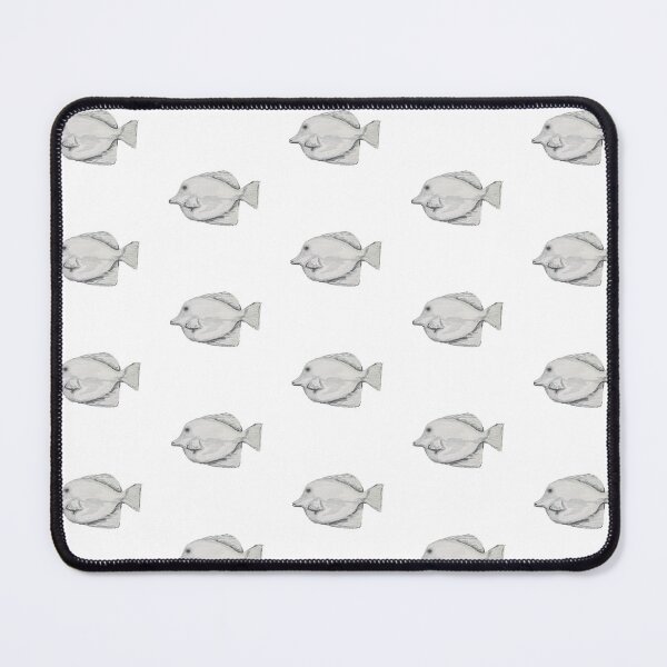 Item preview, Yellow Tang Fish Gray designed and sold by amnelson05.