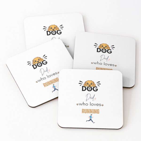 Item preview, Dog Dad Who Loves Running designed and sold by PawFitt.