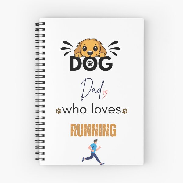 Item preview, Dog Dad Who Loves Running designed and sold by PawFitt.