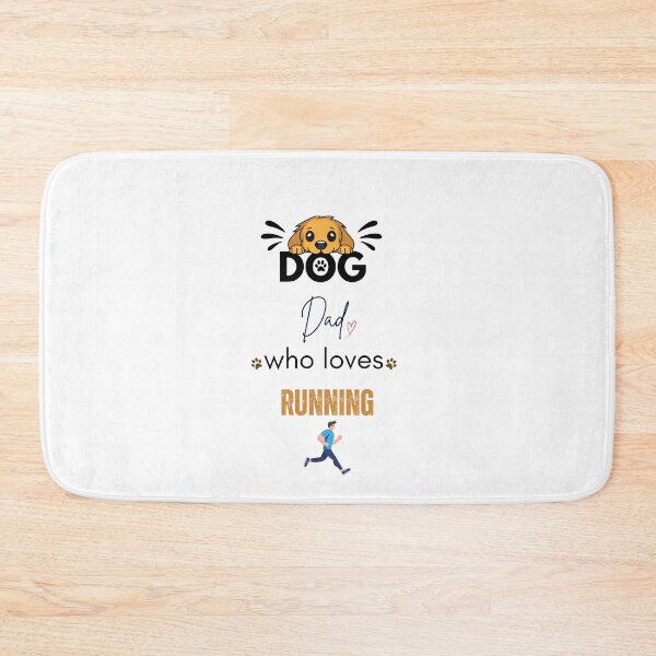 Item preview, Dog Dad Who Loves Running designed and sold by PawFitt.