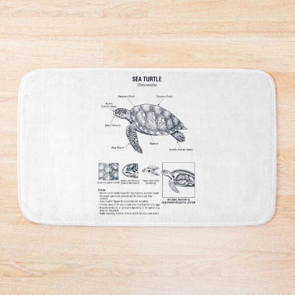 Item preview, Sea Turtle Scientific Anatomy Biology Animal Lover designed and sold by dian-rody-crest.