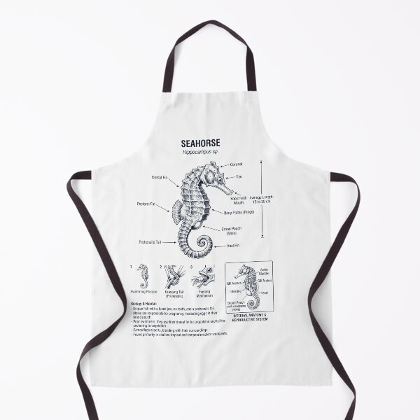 Item preview, Seahorse Scientific Anatomy Biology Animal Lover designed and sold by dian-rody-crest.