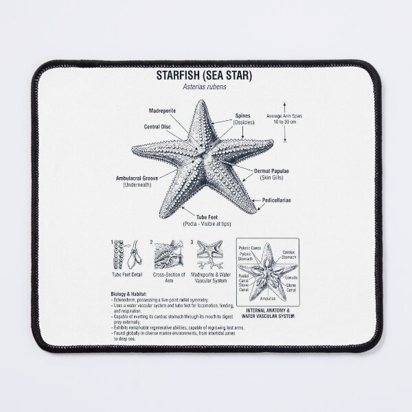 Item preview, Starfish Scientific Anatomy Biology Animal Lover designed and sold by dian-rody-crest.