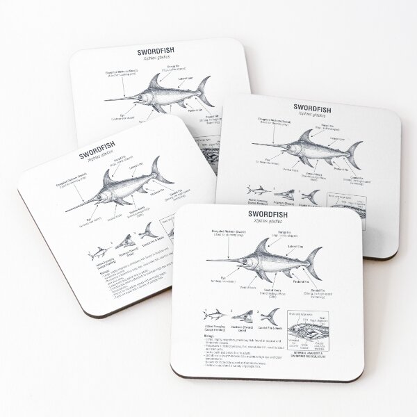 Item preview, Swordfish Scientific Anatomy Biology Animal Lover designed and sold by dian-rody-crest.