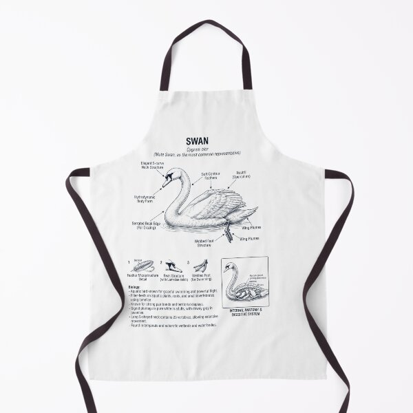 Item preview, Swan Scientific Anatomy Biology Animal Lover designed and sold by dian-rody-crest.