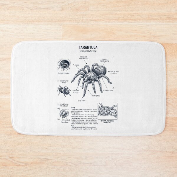 Item preview, Tarantula Scientific Anatomy Biology Animal Lover designed and sold by dian-rody-crest.