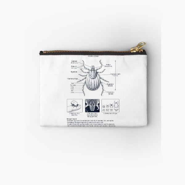 Item preview, Tick Scientific Anatomy Biology Animal Lover designed and sold by dian-rody-crest.