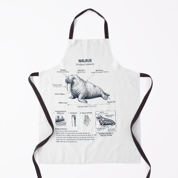 Item preview, Walrus Scientific Anatomy Biology Animal Lover designed and sold by dian-rody-crest.