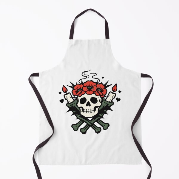 Item preview, Floral Crown Skull designed and sold by SugarCore.