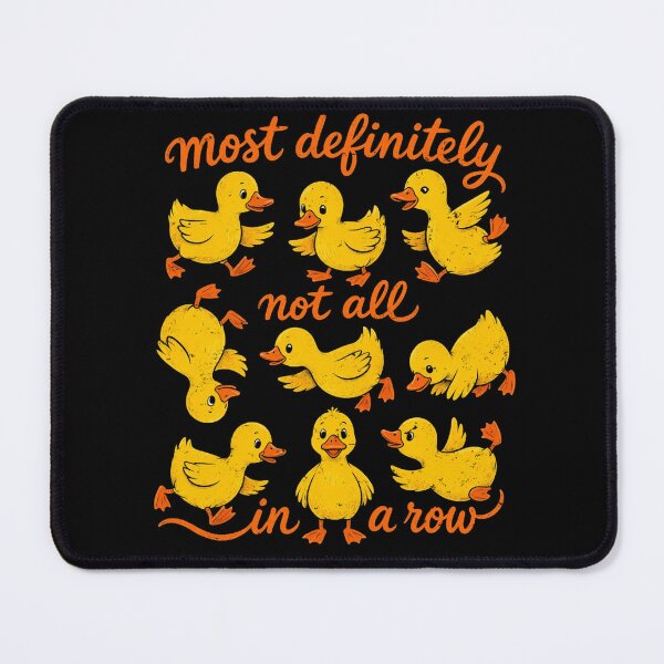 Item preview, Ducks Most Definitely Not All in A Row Vintage designed and sold by CF_VintageDesign.