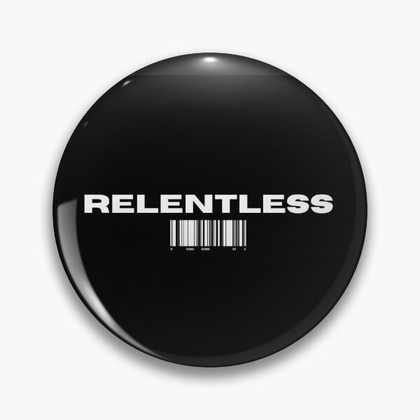Item preview, Relentless Barcode Typography Minimalist Streetwear Graphic designed and sold by RoyalPrime.