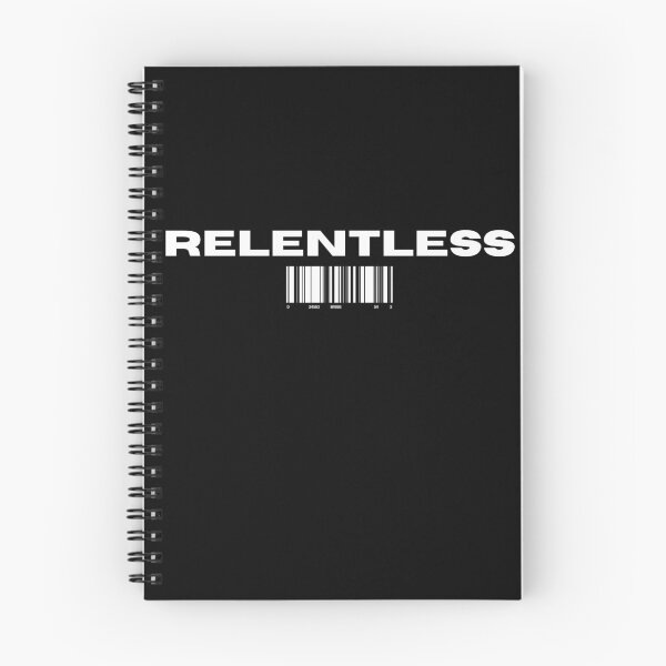 Item preview, Relentless Barcode Typography Minimalist Streetwear Graphic designed and sold by RoyalPrime.
