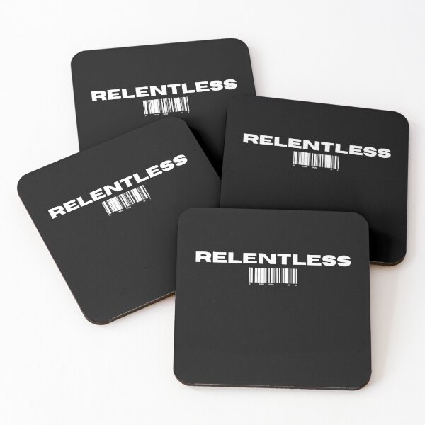 Item preview, Relentless Barcode Typography Minimalist Streetwear Graphic designed and sold by RoyalPrime.